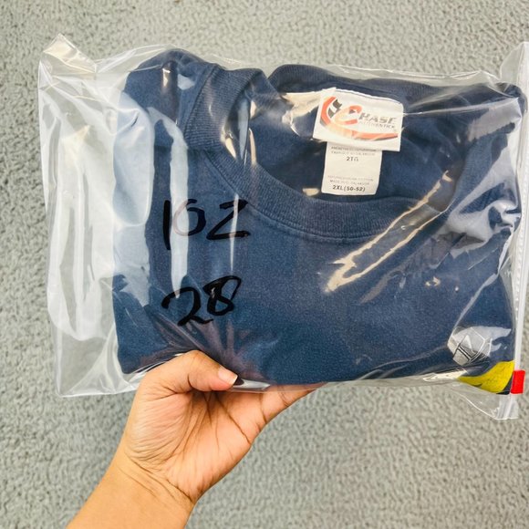 Vintage Nascar Chase Jimmie Johnson Lowes #48 Blue Men’s T-Shirt Size 2XL - Picture 9 of 9